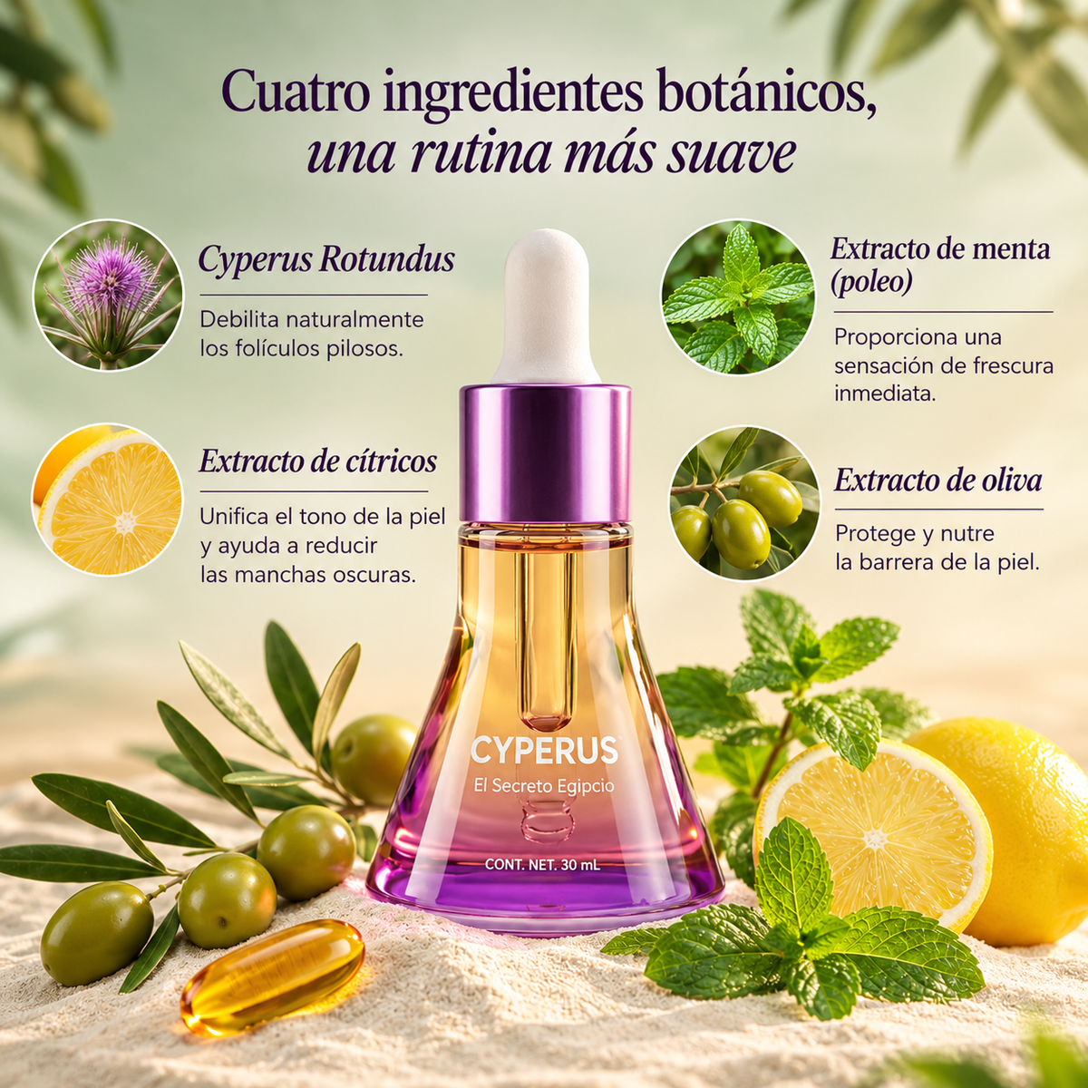 Sérum  Cyperus rotundus